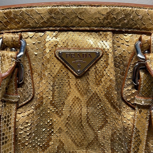 ✨PRADA Pitone Frame Bag w/ Tags - Picture 6 of 12